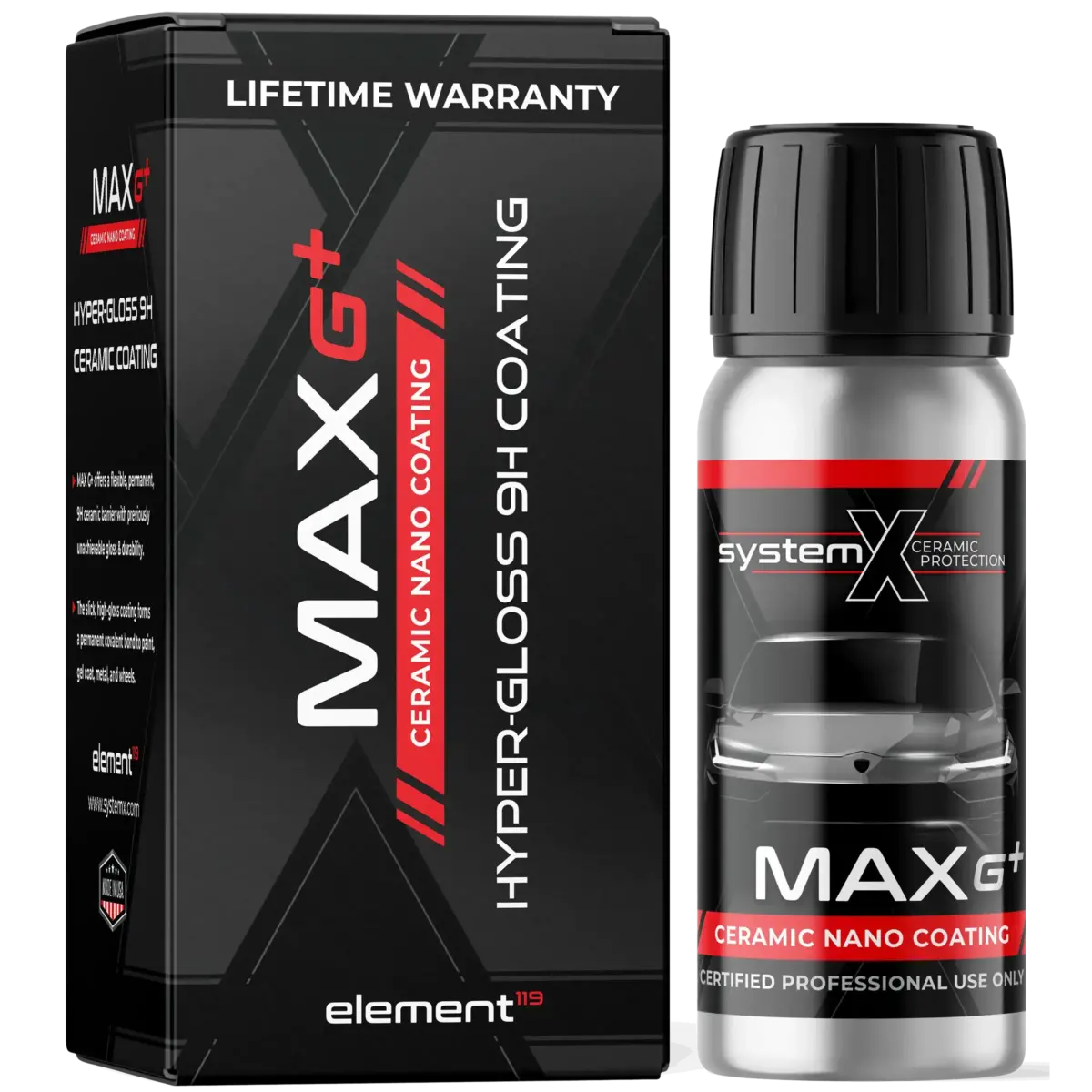 System X Max G+ - 65 ml - Image - JP Automotive Studio